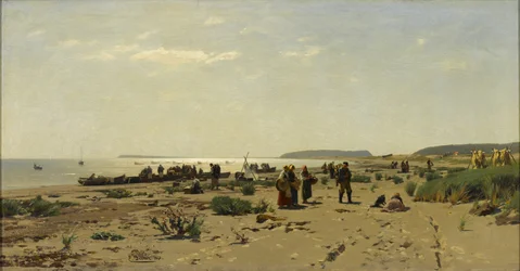 Paysage côtier (Retour des pêcheurs)